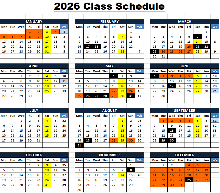 2026 School Calendar