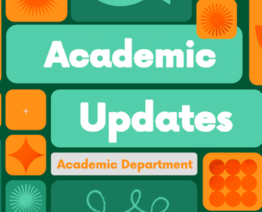 2026 Academic Updates